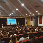  Prof. Dr. Muzaffer BAŞKAYA  "Trabzon'un Düşman İşgalinden Kurtuluşu" Başlıklı Konuşmasını Gerçekleştirdi 