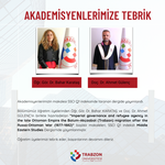 Akademisyenlerimizin Makalesi SSCI Q1 İndeksinde Taranan Dergide Yayımlandı